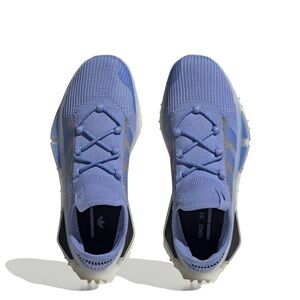 Adidas Light Blue Running Shoes